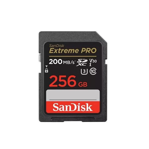 SanDisk Extreme Pro SDXC UHS-I U3 Class10 256 Go