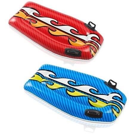 Uppblåsbar bodyboard för barn - INTEX - 112x62 Cm - 2 olika modeller - pojke och flicka