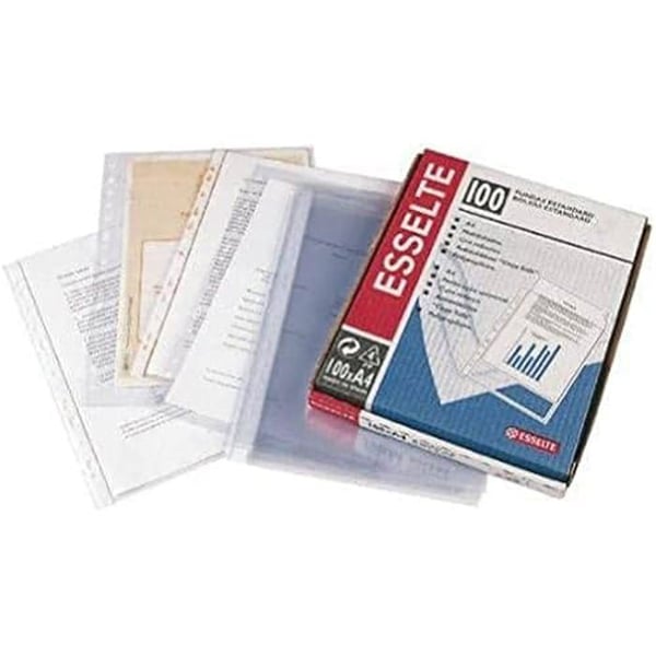 Dokumentfickor - ESSELTE - 46114 - COPYSAFE PP - Orange - 100 enheter - 16 hål