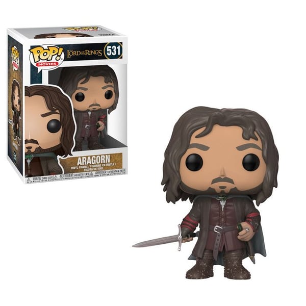 Figur - Funko - Pop! Sagan om Ringen - Aragorn - 10 cm - Samlare