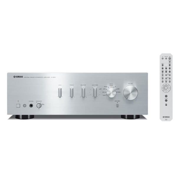 YAMAHA Stereo forstærker A-S301 SI 2 x 60 Watts - ToP-ART teknologi - DAC 24 bits / 192 kHz - MM phono forforstærker - Hovedtelefonudgang -