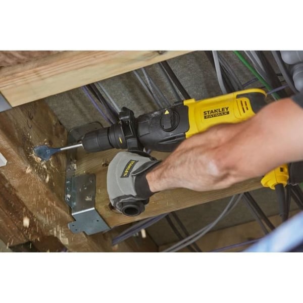 Ledningsborehammer SDS+ - 800W - STANLEY FATMAX V20 - SFMEH210K-QS - med tilbehør