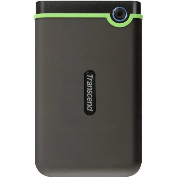 TRANSCEND StoreJet 25M3C extern hårddisk - 2 TB - USB 3.1 Gen 1 - Järngrå