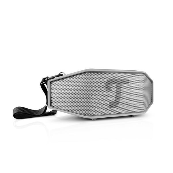 Bärbar Bluetooth-stereo högtalare - Teufel ROCKSTER CROSS 2 - Grå - Skydd IPX5 - Batteritid 38h