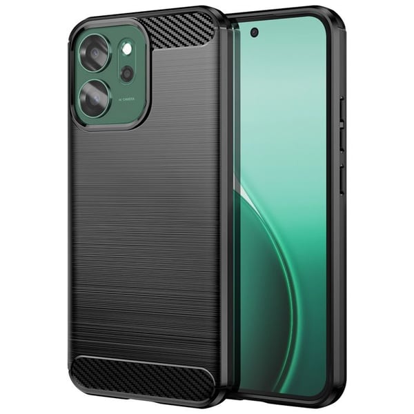 Coque - AVIZAR - Oppo Reno 14F / 14 FS - Mjuk Silikon - Kolfiber effekt - Repfunktion