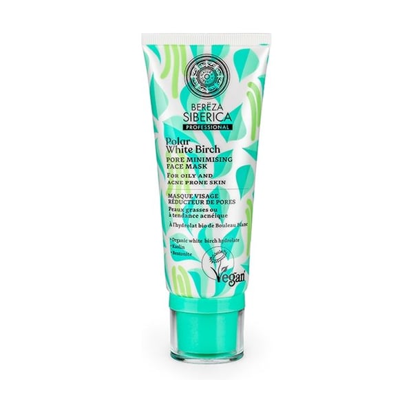 NATURA SIBERICA - Ansiktsmask som minimerar porerna bereza 100 ml kräm