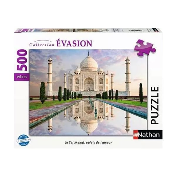 Nathan pussel 500 p Le Taj Mahal, kärlekens palats