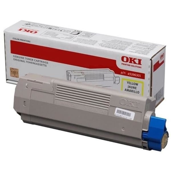 OKI MC760, MC770, MC780 Tonerkassett - Gul
