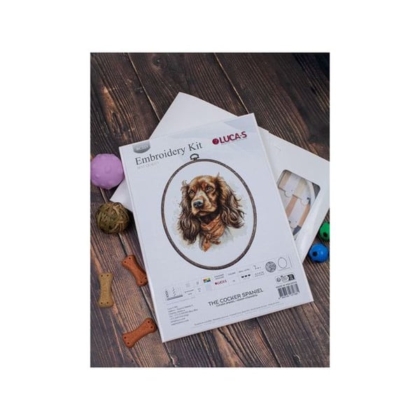 Luca-S Broderikit Cocker spaniel 223