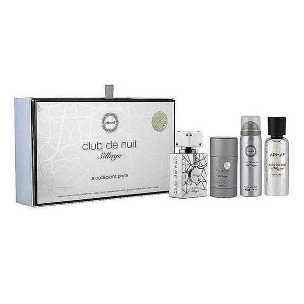 Armaf Club De Nuit Sillage Eau De Parfum 30un Spray Hårmist 55ml Deodorantstick 75ml Parfymerad kroppsspray 50ml vaporizator