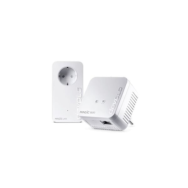 Devolo Magic 1 WiFi mini - Startpakke - Pont HomeGrid - 802.11b/g/n - 2,4 GHz - Hvid