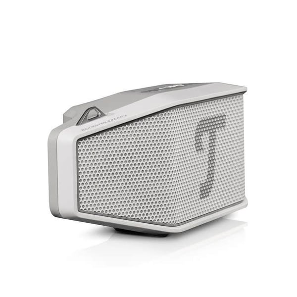 Bärbar Bluetooth-stereo högtalare - Teufel ROCKSTER CROSS 2 - Grå - Skydd IPX5 - Batteritid 38h