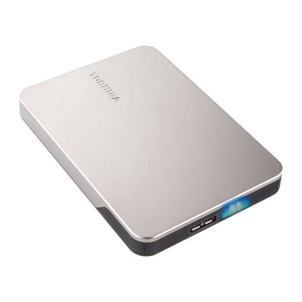 Ulkoinen kovalevy - TOSHIBA - Canvio Flex - 1 To - Hopea - Tyylikäs suorituskyky
