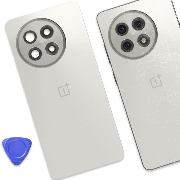 Bakruta för OnePlus 13R Original Service Pack Oneplus Silver