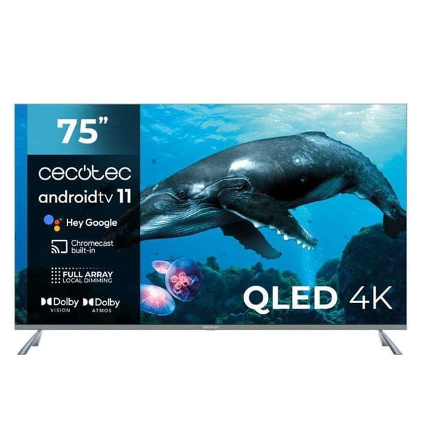 Cecotec TV QLED Serie V3+ VQU30075+S