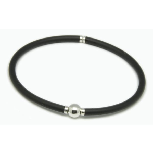 Kollektion CMLPB - Armband med fjäder och svart klädsel Kollektion CMLPB - Armband med fjäder och svart klädsel