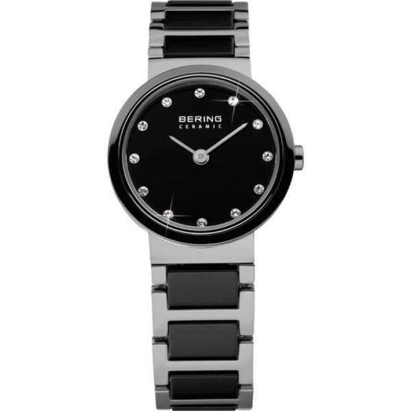 BERING Ceramic Watch 10725-742 - Extra platt stål kvinna - Safirglas