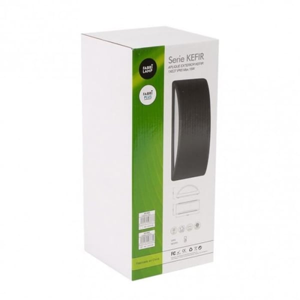 Vägglampa utomhus - FAB - KEFIR - Svart - Modern - IP65