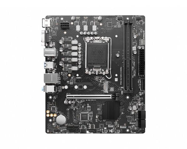 MSI - Moderkort - PRO H610M-E DDR4