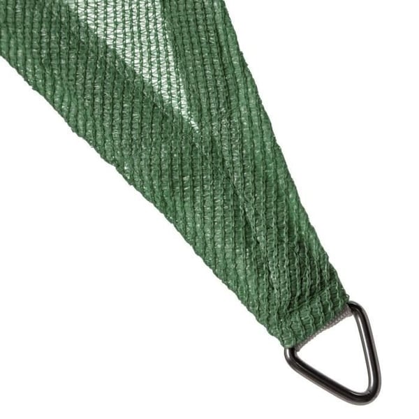 Triangulär markis - Ej specificerad - 5 x 5 x 5 cm - Polyeten - Grön