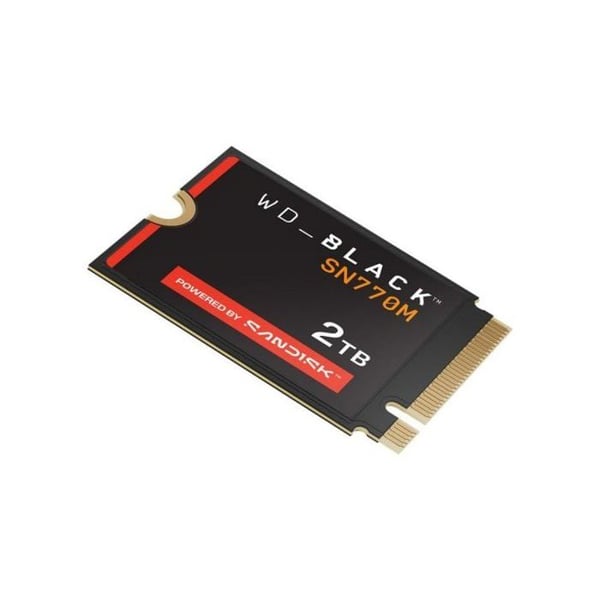 SSD NVMe - WESTERN DIGITAL - WD BLACK SN770M - 2 To - M.2 2230 - PCIe Gen4 5150 Mo/s