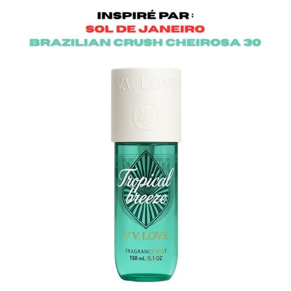 Vv Love Tropical Breeze Brume Parfumée för kvinna 6*150ml