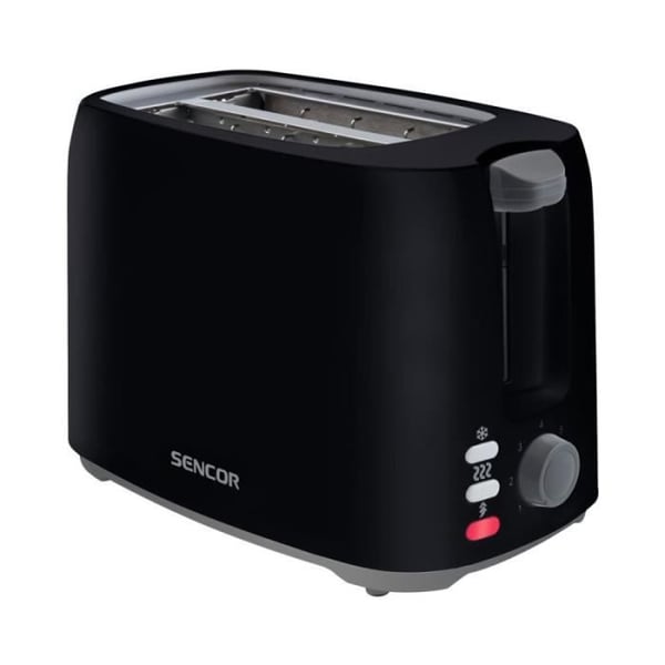 Brödrost - SENCOR - STS 2607BK - 750W - 2 fack - Svart