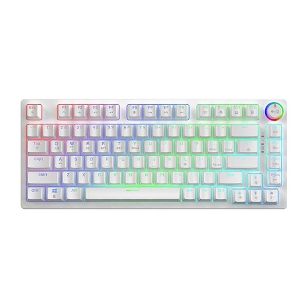 Trådlöst mekaniskt tangentbord - SAVIO - Phenix - Gateron Red Pro - Justerbar RGB - Anti-ghosting N-key