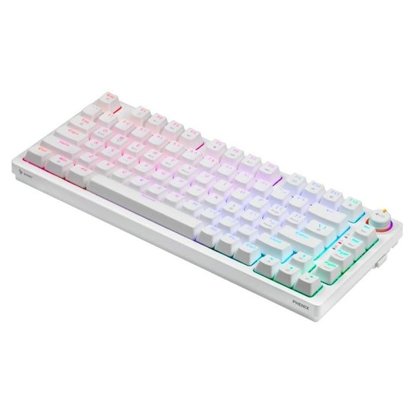 Trådlöst mekaniskt tangentbord - SAVIO - Phenix - Gateron Red Pro - Justerbar RGB - Anti-ghosting N-key