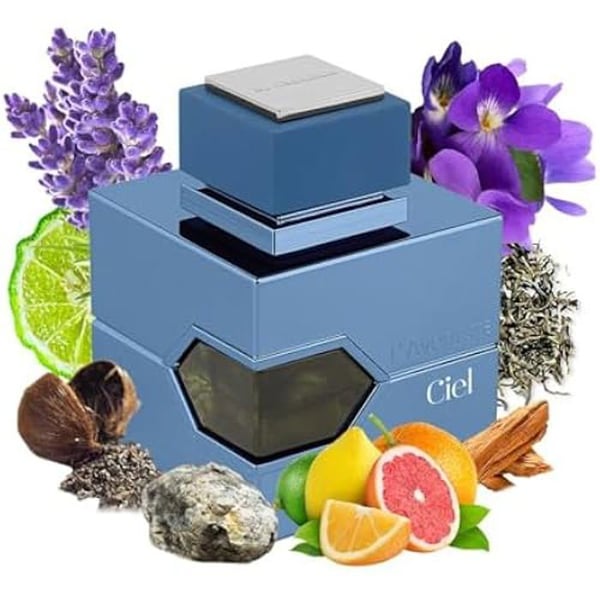 Eau de Parfum - AL HARAMAIN - Laventure Ciel - Blå - 100 ml - Unisex - Långvarig