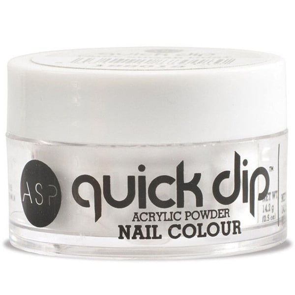 ASP - Färgad Akrylpulver Quick Dip - Silver Leaf