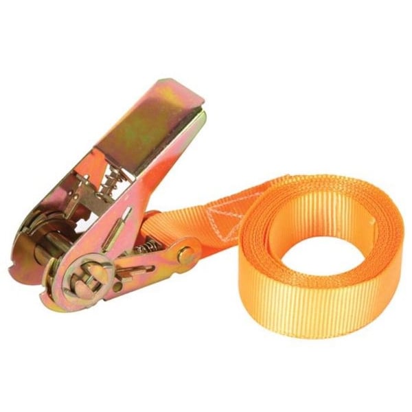 Lastrem - PEREL - 3.65m x 25mm - Max belastning 500kg - Färg orange
