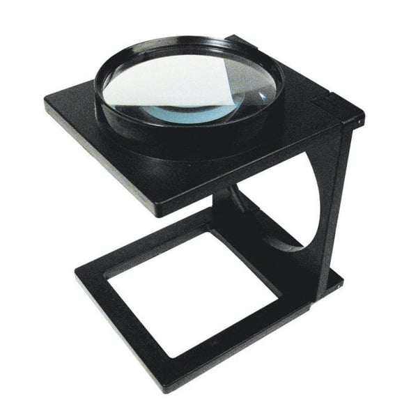Fällbar lupp, 110 mm 13,3x15,3x18,5 cm, zoom 300 %