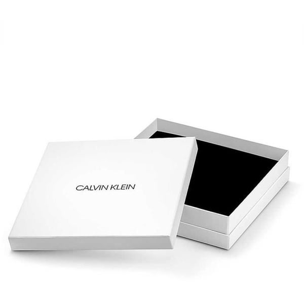 Armband - Calvin Klein - Rostfritt stål - Läder - Svart och Silver