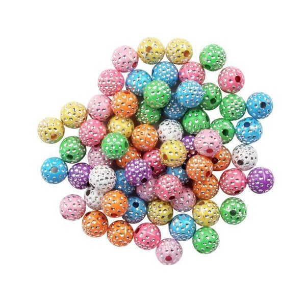 MégaCréa DIY - Barnpärlor strass runda 1 cm 10g MégaCréa DIY - Barnpärlor strass runda 1 cm 10g