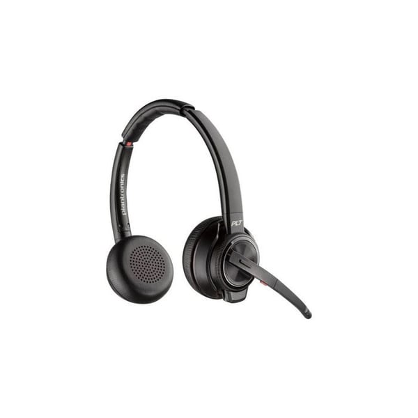 DECT-headset - HP POLY - Savi 8220 UC - Binaural - Aktiv brusreducering - Batteritid 13h