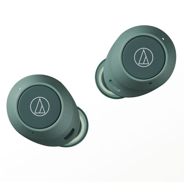 Trådlösa hörlurar - Audio-Technica - ATH-CKS30TW+ - Ultra-djupa basar - Batteritid 17h30 - Grön