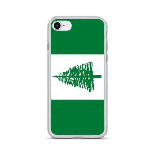 Telefoncase – Norfolköarnas flagga – Kompatibel med iPhone 6 – Mjuk Fodral – Hållbar och Stötsäker - Silikon - Pixelforma