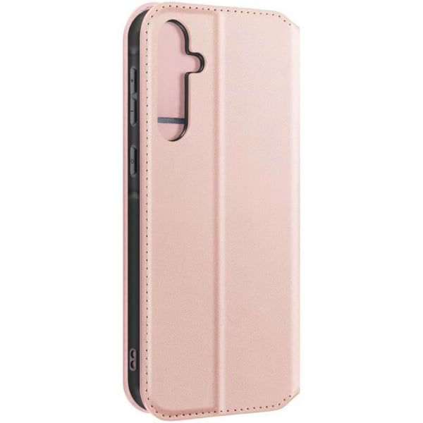 AVIZAR Fodral till Samsung Galaxy A55 5G - Rosa - Flip-korthållare och videostöd
