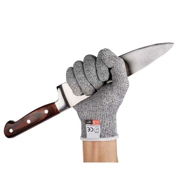 HT12659-GANT DE MENAGE. Klippmotståndiga handskar för män, kvinnor och barn. 1 par. nivå 5 HPPE. Säkerhetshandskar som är resistenta mot