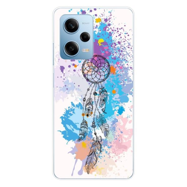 1001Coques - Silikonfodral kompatibelt med Xiaomi Redmi Note 12 Pro 5G Poco X5 Pro - Drömfångarmotiv i färg - Originaldesign imp 1001Coques - Silikonfodral kompatibelt med Xiaomi Redmi Note 12 Pro 5G Poco X5 Pro - Drömfångarmotiv i färg - Originaldesign imp