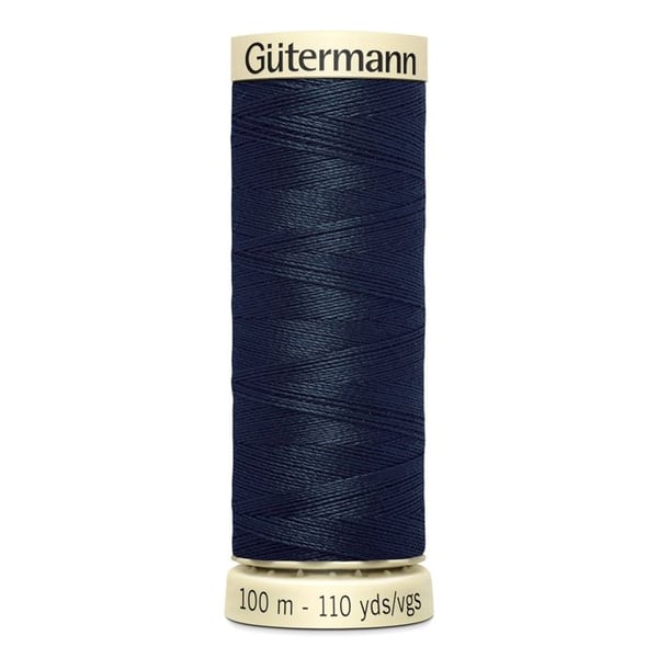 Set med 5 stycken 100m tråd 100% polyester Gutermann Ref 788988 - Att 595 - jaktgrön