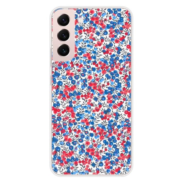 Silicone-skal - Kompatibel med Samsung Galaxy S22 Plus - design liberty wiltshire blå