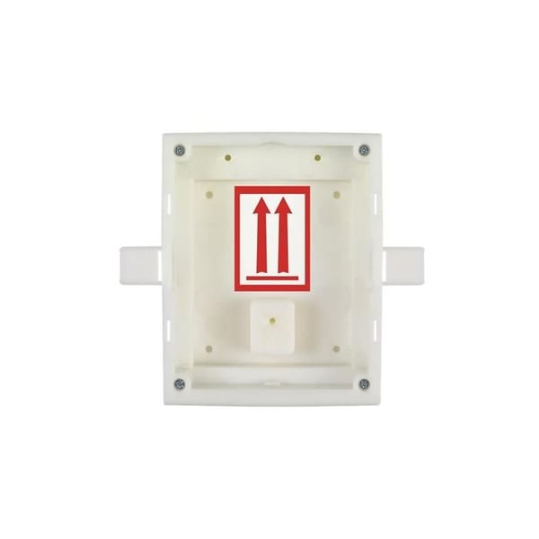 Installerad inbyggnadsbox - 2N - 9155014 - Vit - Plast - 1 modul