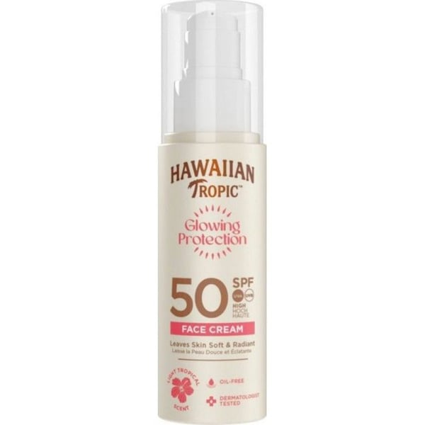 HAWAIIAN TROPIC Solkräm Ansikte Spf 50 flaskan