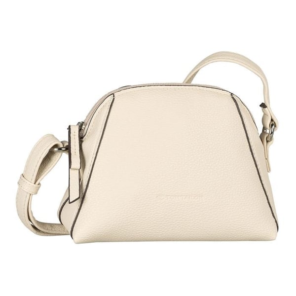 Axelväska med rem - TOM TAILOR - Dahlia Crossbody Bag S - Kräm - Polyester - Dragkedja