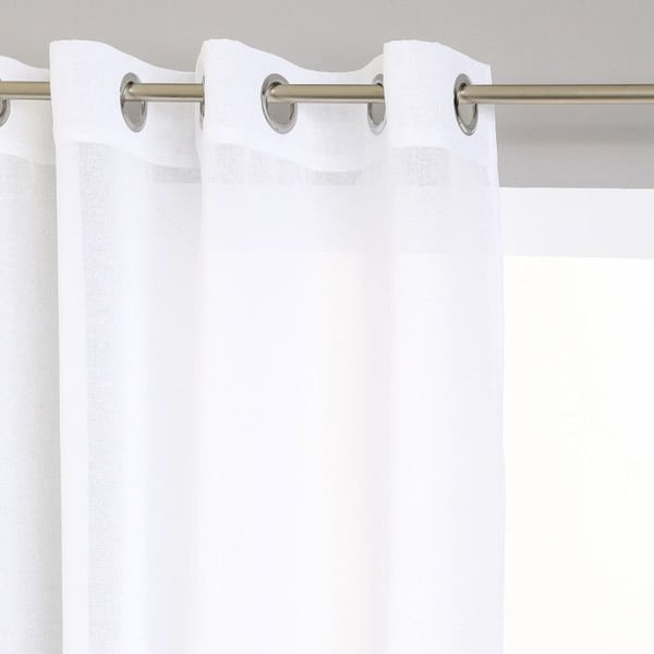 Filtrerande ostduksgardin 140 x 240 cm Atmosphera - Vit