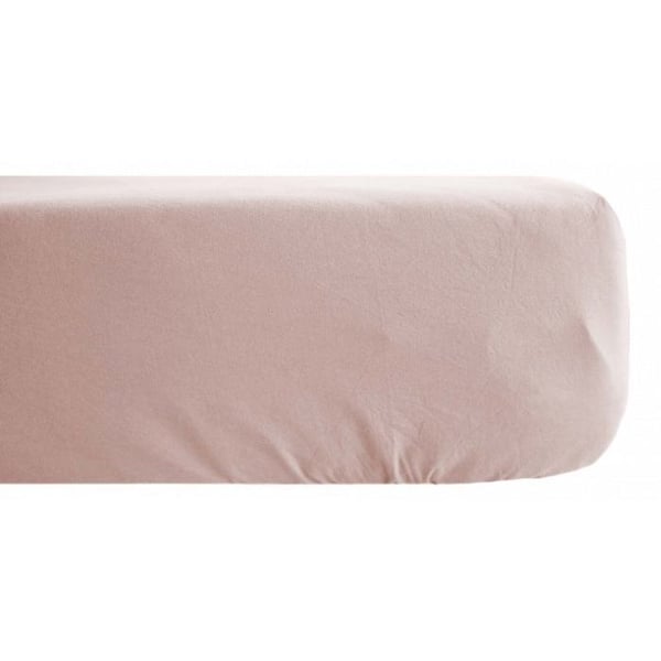Palace Lakan 100% tvättad färgad bomull 63 trådräkning sydvind - Palace Rose - 90 x 190 cm 30 cm mössa