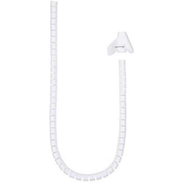 Flexibel kabelorganisatör - NANO CABLE - 10.36.0002-W - Kapacitet 25mm - Längd 2m - Färg Vit