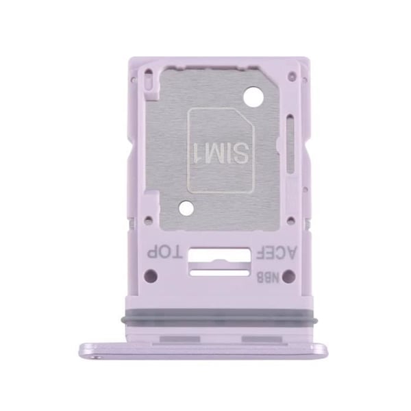 SIM-kortsfack - SAMSUNG - Galaxy A35 - Lila - 2 platser för nano SIM - Kompatibel med micro-SD